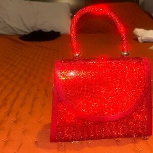 Sparkling Red Handbag